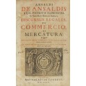 Ansaldi De Ansaldis ... Discursus legales de commercio et mercatura.