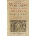 Ansaldi De Ansaldis ... Discursus legales de commercio et mercatura.