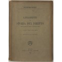 Lineamenti di storia del diritto dalle origini di Roma ai nostri giorni