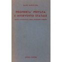 Proprietà privata e intervento statale