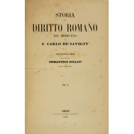 Storia del diritto romano nel Medio Evo