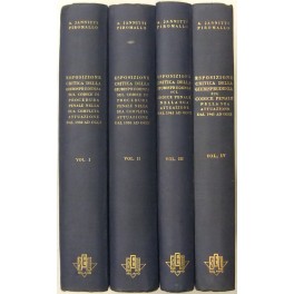Esposizione critica della giurisprudenza sul codice di procedura penale Esposizione critica della giurisprudenza sul codice di procedura penale