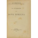 La funzione della dote romana