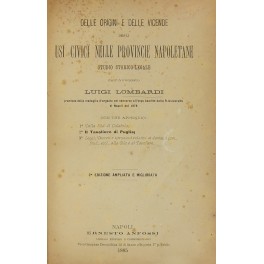 Delle origini e delle vicende degli usi civici nelle provincie napoletane Delle origini e delle vicende degli usi civici nelle provincie napoletane