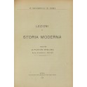 Lezioni di storia moderna