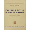 L'appello civile in diritto romano. Corso di diritto romano