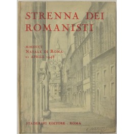 Strenna dei romanisti. Natale di Roma. Strenna dei romanisti. Natale di Roma.