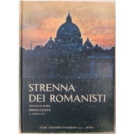 Strenna dei romanisti. Natale di Roma. Strenna dei romanisti. Natale di Roma.