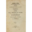 Storia del Diritto di Roma sino ai tempi di Giustiniano