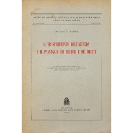 Il trasferimento dell'azienda e il passaggio dei crediti e dei debiti