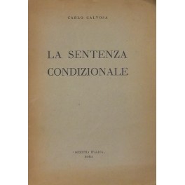 La sentenza condizionale