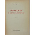 Problemi di diritto matrimoniale