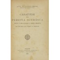 Caratteri della persona giuridica