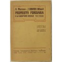 I doveri della propriet&agrave; fondiaria e la questione sociale.