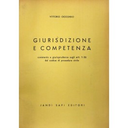 Giurisdizione e competenza