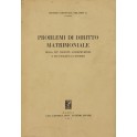 Problemi di diritto matrimoniale nella più recente