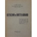 Istituzioni di diritto agrario