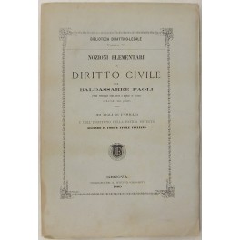 Nozioni elementari di diritto civile Nozioni elementari di diritto civile