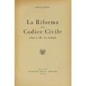 La Riforma del Codice Civile