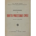 Istituzioni di diritto processuale civile