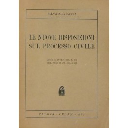 Le nuove disposizioni sul processo civile