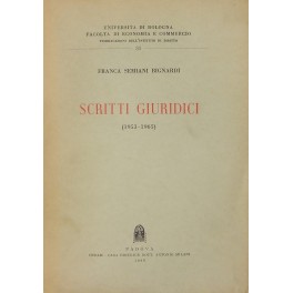 Scritti giuridici (1953-1965)