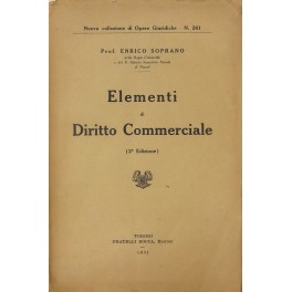 Elementi di diritto commerciale