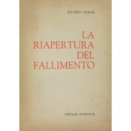 La riapertura del fallimento