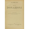 Delle donazioni