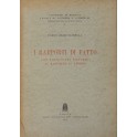 I rapporti di fatto con particolare riguardo al ra