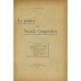 La pratica delle società cooperative