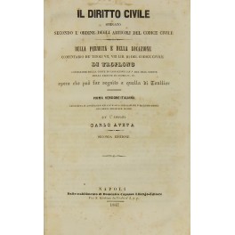 Il diritto civile spiegato secondo l'ordine degli articoli del codice civile