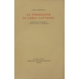 La formazione di Carlo Cattaneo. 