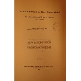 Institut Americain de Droit International Institut Americain de Droit International