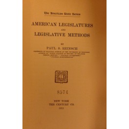 American legislatures and legislative methods