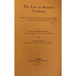 The law in business problems