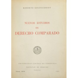 Nuevos estudios de derecho comparado. Nuevos estudios de derecho comparado.