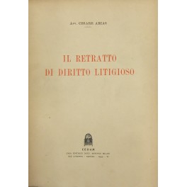 Il retratto di diritto litigioso