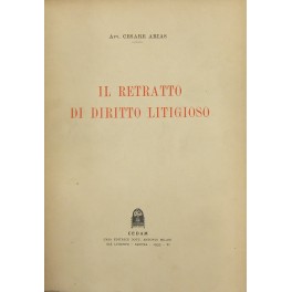 Il retratto di diritto litigioso