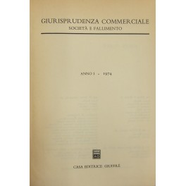 Giurisprudenza Commerciale