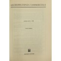 Giurisprudenza Commerciale. Società e fallimento. Anno XVII - 1990