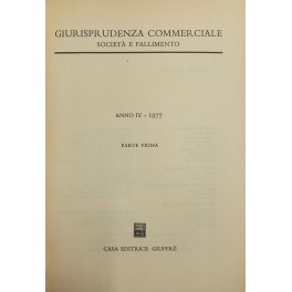 Giurisprudenza Commerciale