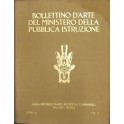 Bollettino d'arte del Ministero della Pubblica Ist