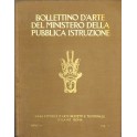 Bollettino d'arte del Ministero della Pubblica Ist