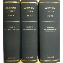 Giustizia Civile. Rivista mensile di giurisprudenza.