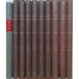 Massimario del Foro Italiano. Annate 1950-1959 Massimario del Foro Italiano. Annate 1950-1959