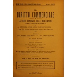Il Diritto Commerciale e la parte generale delle obbligazioni Il Diritto Commerciale e la parte generale delle obbligazioni