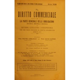 Il Diritto Commerciale e la parte generale delle obbligazioni Il Diritto Commerciale e la parte generale delle obbligazioni