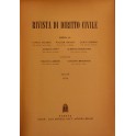 Rivista di diritto civile.
