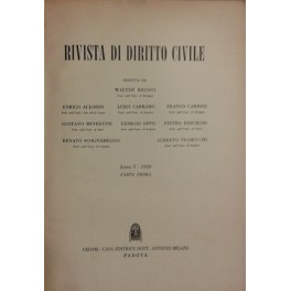 Rivista di diritto civile Rivista di diritto civile